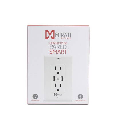 Mirati MCP1 enchufe inteligente 1200 W Hogar Blanco