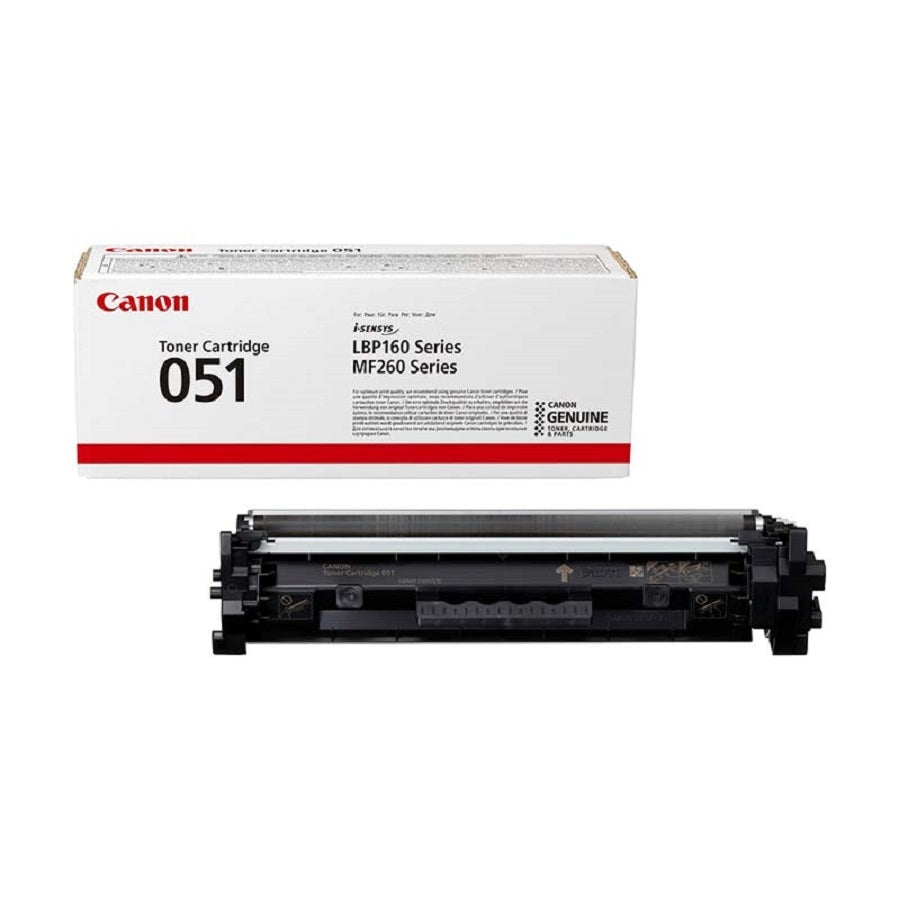 TONER CANON 051 NEGRO, RENDIMIENTO 1700 PAGINAS