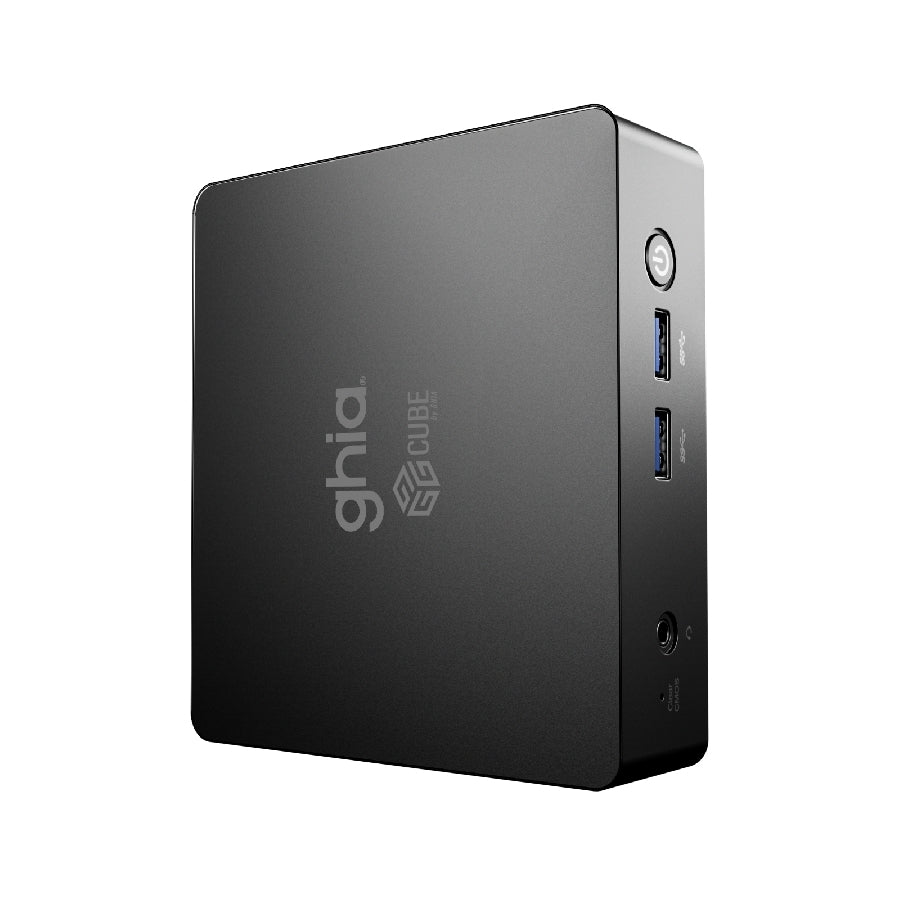 MINI PC GHIA GCUBE / INTEL CELERON N4500 2 NUCLEOS HASTA 2.80 GHZ / RAM 8 GB LPDDR4 / SSD M.2 NVME 128 GB / WIFI-BT / WIN 11 HOME