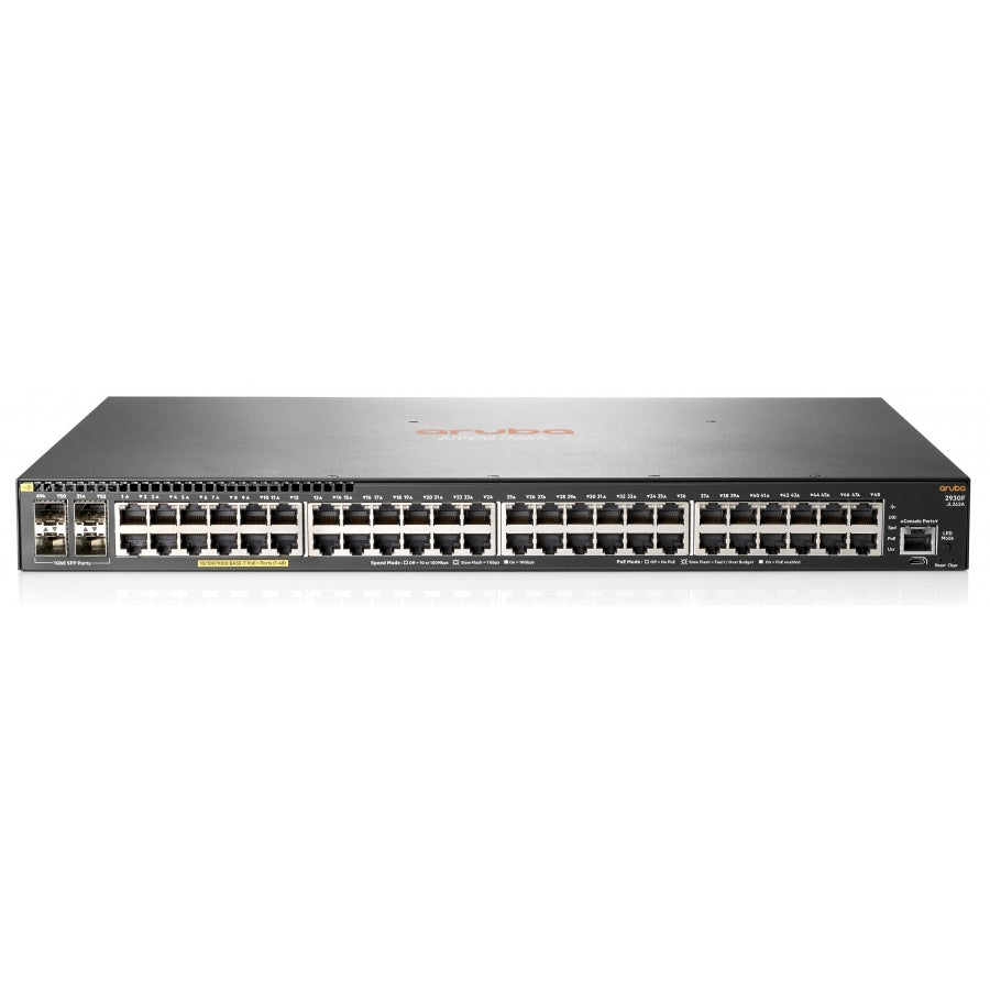 HPE Aruba Networking 2930F 48G PoE+ 4SFP Switch
