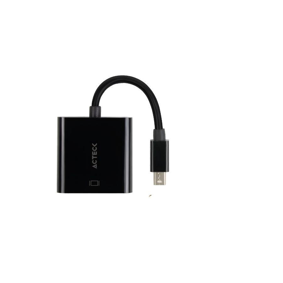 Acteck Shift Plus AH430 0.2 m Mini DisplayPort HDMI Negro