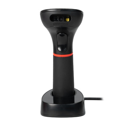 Ghia LECTOR DE CODIGOS DE BARRAS 2D INALAMBRICO // RECEPTOR USB // BLUETOOTH // BASE DE CARGA // COM Lector de código de barras manual CMOS Negro
