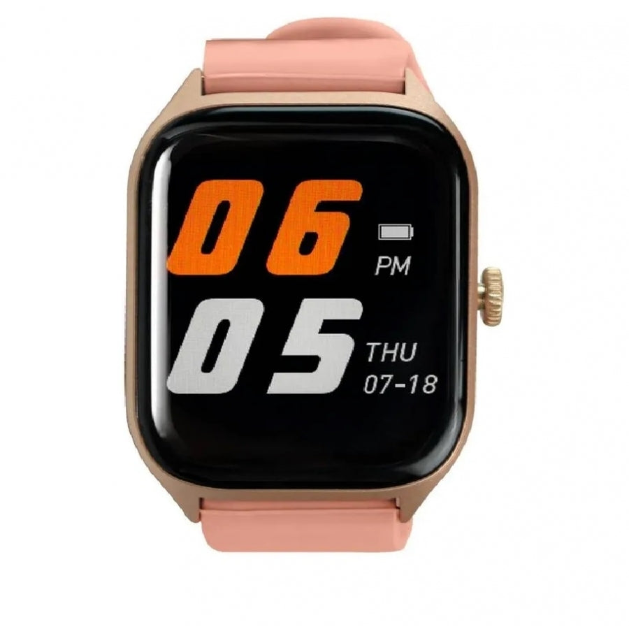 Perfect Choice PC-270225 reloj inteligente y deportivo 4.65 cm (1.83") TFT Digital 240 x 286 Pixeles Rosa dorado