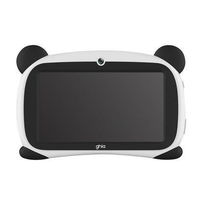 TABLET KIDS /A333 PENTACORE/ 7 PULG IPS /4GB RAM/64GB /USB C/2CAM/WIFI/BLUETOOTH/2500MAH/ANDROID 15 /PANDA OJOS VERDES