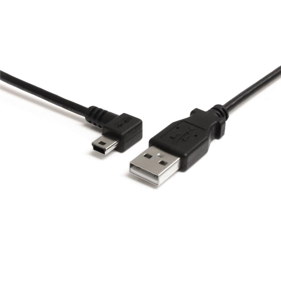 StarTech.com USB2HABM3LA cable USB USB 2.0 0.9 m USB A Mini-USB B 0.48 Gbit/s Negro