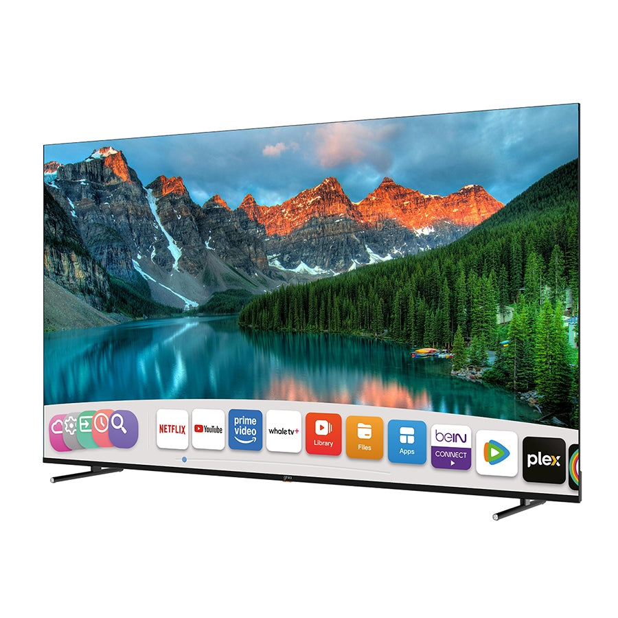 TELEVISION SMART GHIA WHALE TV 85 PULG UHD 4K WIFI, RJ45,3 HDMI,2 USB, RCA, OPTICO, DOLBY AUDIO