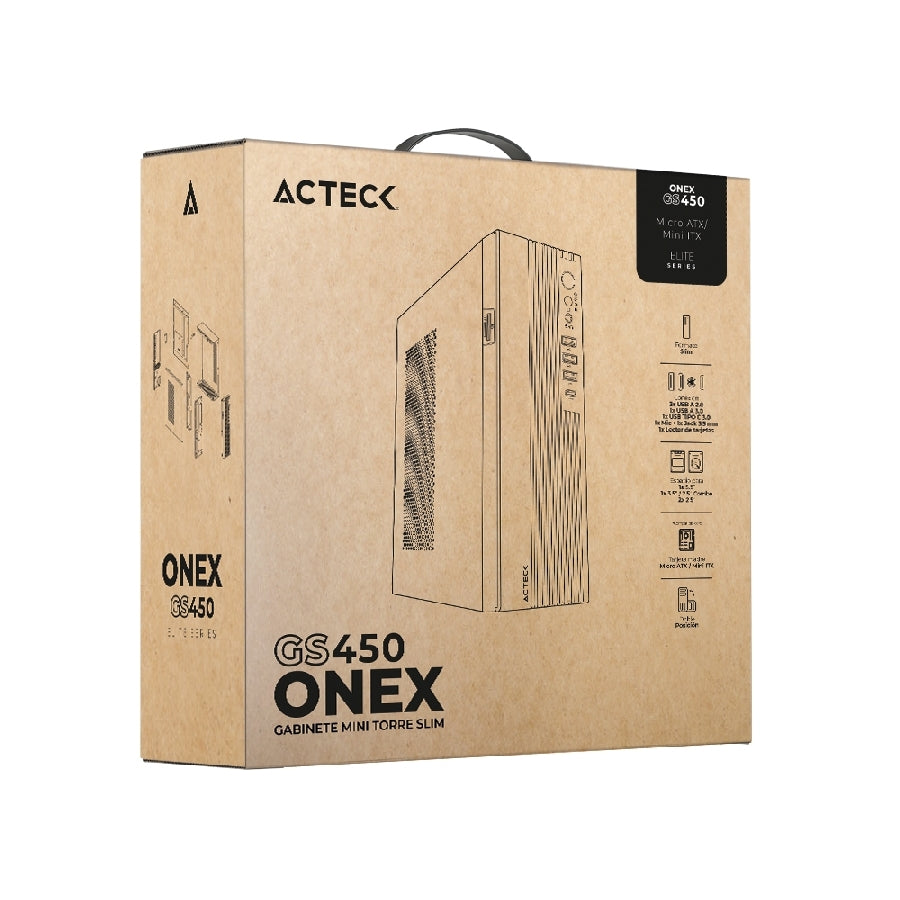 Acteck Onex GS450 Mini Tower Negro 400 W