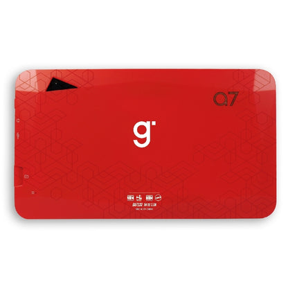 Ghia GA7133R4 tableta Allwinner 32 GB 17.8 cm (7") 2 GB Android 11 Rojo