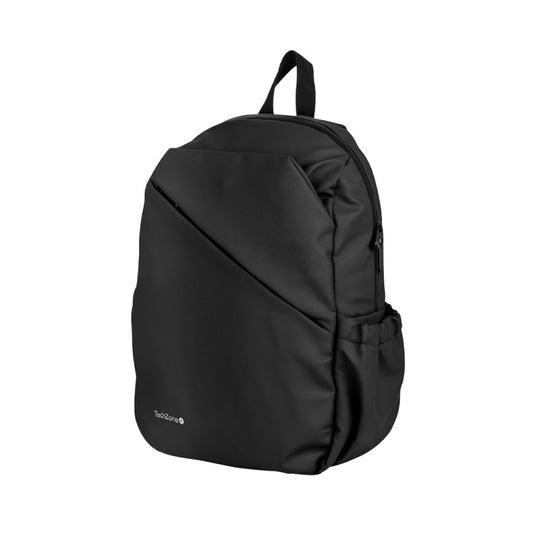 MOCHILA - BACKPACK - TECHZONE- TZLBP29-N - STYLE - 16 PULGADAS - 4 COMPARTIMIENTOS - NEGRA