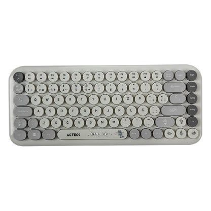 Acteck Creator Chic K-Colors MK480 teclado Ratón incluido Universal RF inalámbrico QWERTY Español Gris