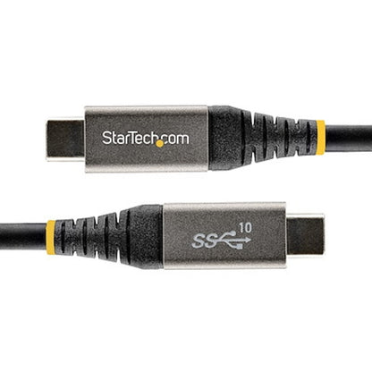 CABLE DE 1M USB-C DE 10GBPS - CABLE USB TIPO C CERTIFICADO POR USB-IF - CABLE USB TIPOC USB 3.2 GEN 2 CON CARGA POR ENTREGA DE ALIMENTACIóN PD DE 100W (5A) MODO ALT DE DP STARTECH