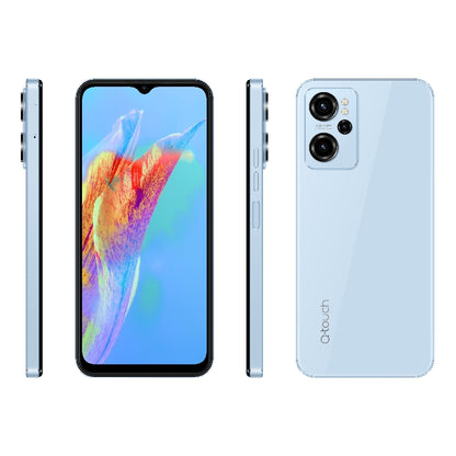 SMARTPHONE QTOUCH 6.5 PULG MT6762CB OCTACORE 64GB ALMACENAMIENTO 6GB RAM CAMARA 13MP 8MP COLOR AZUL
