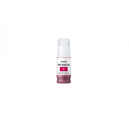 TANQUE DE TINTA CANON PFI-050M MAGENTA, CAPACIDAD 70 ML, COMPATIBLE TA-20,TA-30