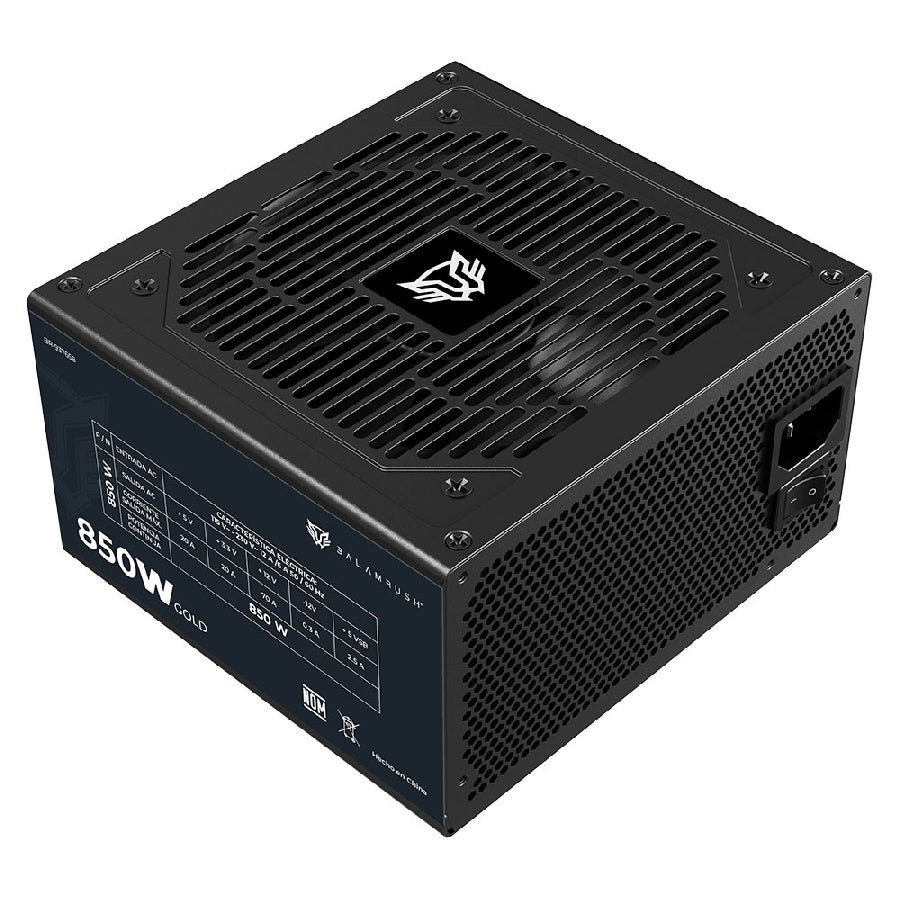Balam Rush BR-937658 unidad de fuente de alimentación 850 W 24-pines ATX ATX Negro