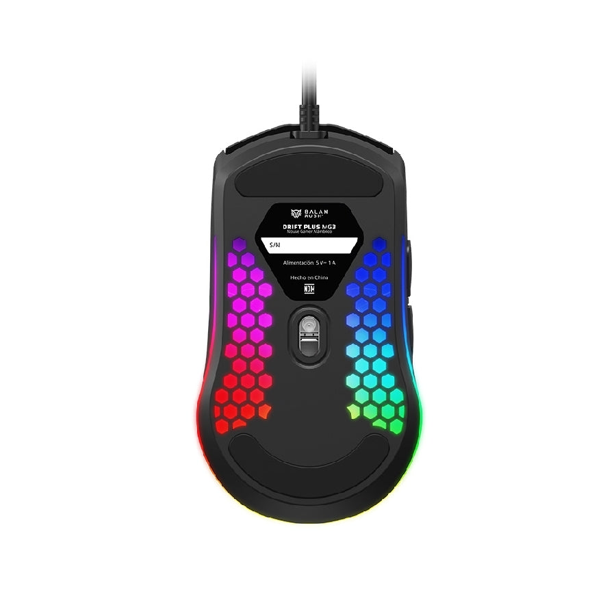 Balam Rush Drift Plus MG3 ratón Juego Diestro USB tipo A Óptico 7200 DPI