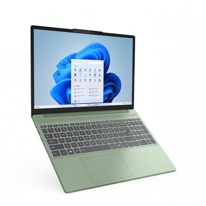 Lenovo IdeaPad Slim 3 15IRH10 Intel® Core™ i5 i5-13420H Computadora portátil 38.9 cm (15.3") WUXGA 8 GB DDR5-SDRAM 512 GB SSD Wi-Fi 6 (802.11ax) Windows 11 Home Español Verde