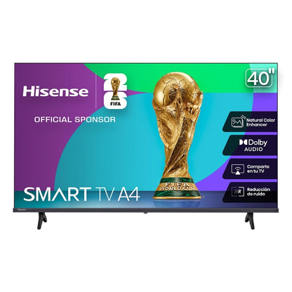 Hisense 40A4NV Televisor 100.3 cm (39.5") Full HD Smart TV Wifi Negro
