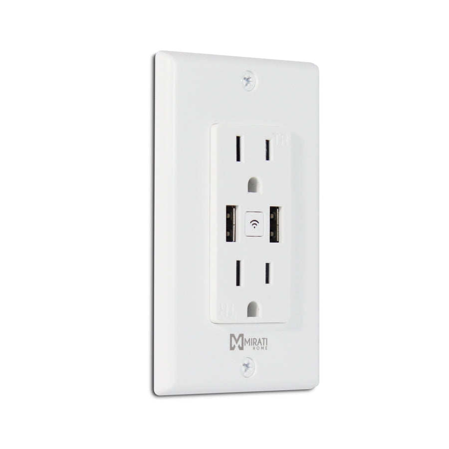 Mirati MCP1 enchufe inteligente 1200 W Hogar Blanco