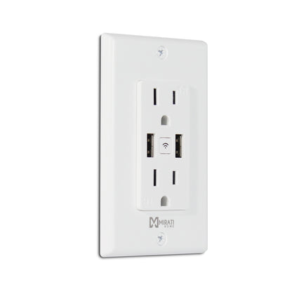 Mirati MCP1 enchufe inteligente 1200 W Hogar Blanco