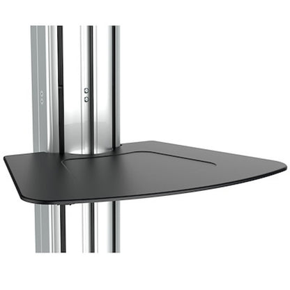 StarTech.com STNDMTV70 soporte para pantalla de señalización 190.5 cm (75") Negro, Acero inoxidable