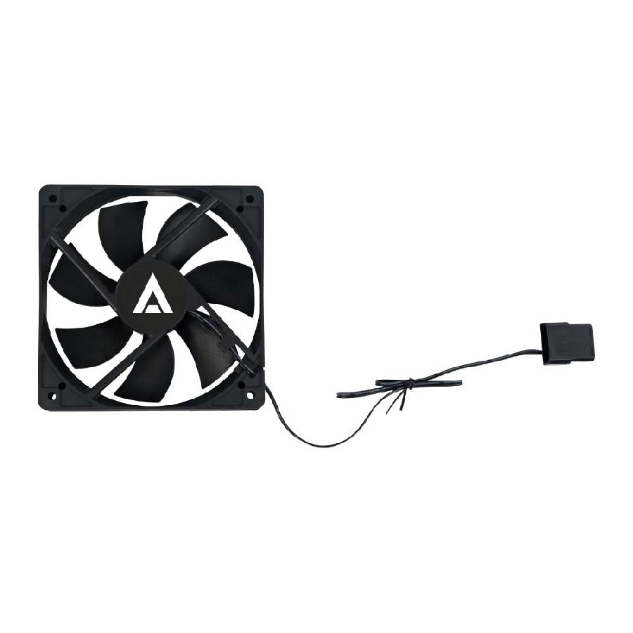 Acteck POLAR EG VG120 Gabinete de la computadora Ventilador 8 cm Negro 1 pieza(s)