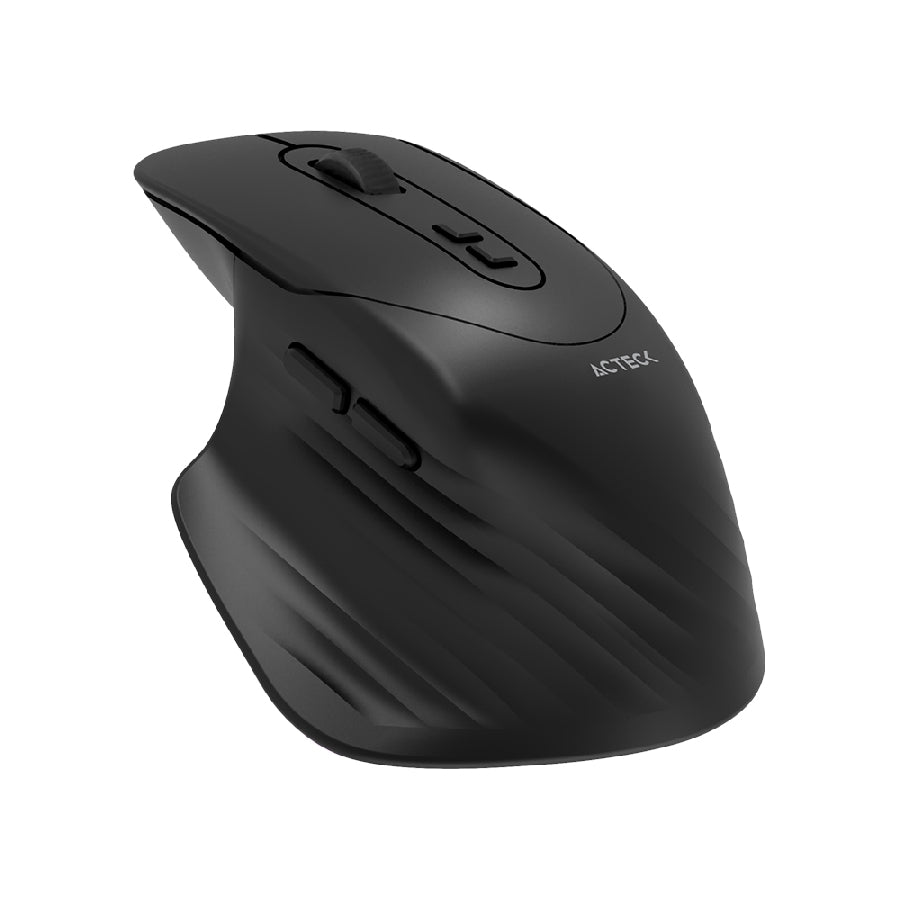 Acteck Creator Krea MK750 teclado Ratón incluido Universal RF inalámbrico + bluetooth QWERTY Español Negro, Gris