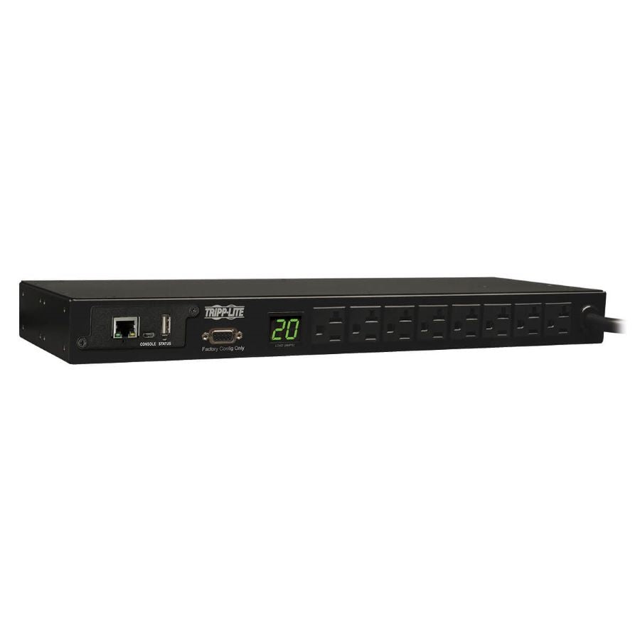 Tripp Lite PDUMNH20 unidad de distribución de energía (PDUs) 8 salidas AC Negro