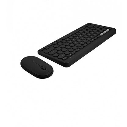 Perfect Choice PC-201397 teclado Ratón incluido Universal RF inalámbrico + bluetooth Negro