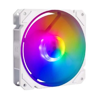 Balam Rush Eolox Blaze EX70KW Gabinete de la computadora Enfriador de aire 12 cm Blanco 1 pieza(s)