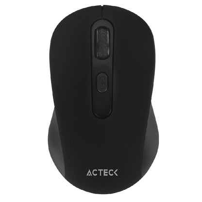 Acteck JOY MI215 ratón Universal Ambidiestro RF inalámbrico Óptico 1600 DPI