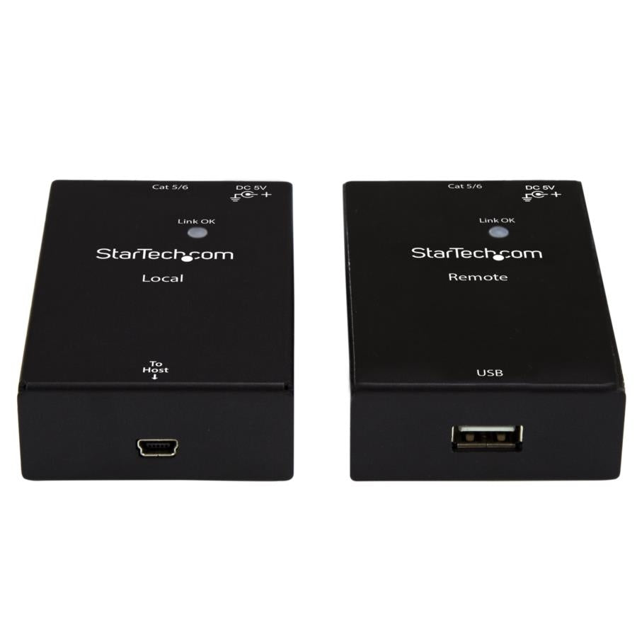 StarTech.com USB2001EXTV extensor de consola Consola transmisora y receptora 480 Mbit/s