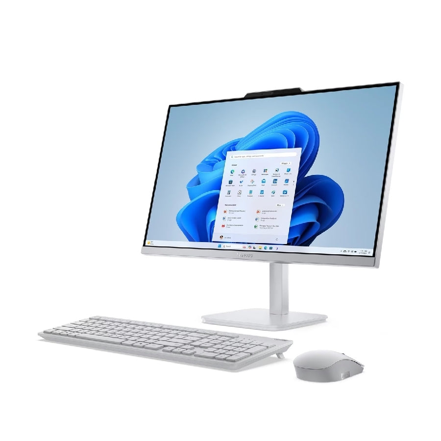 Lenovo A100 Intel® Core™ i3 i3-N305 60.5 cm (23.8") 1920 x 1080 Pixeles PC todo en uno 8 GB DDR4-SDRAM 512 GB SSD Windows 11 Home Wi-Fi 6 (802.11ax) Gris