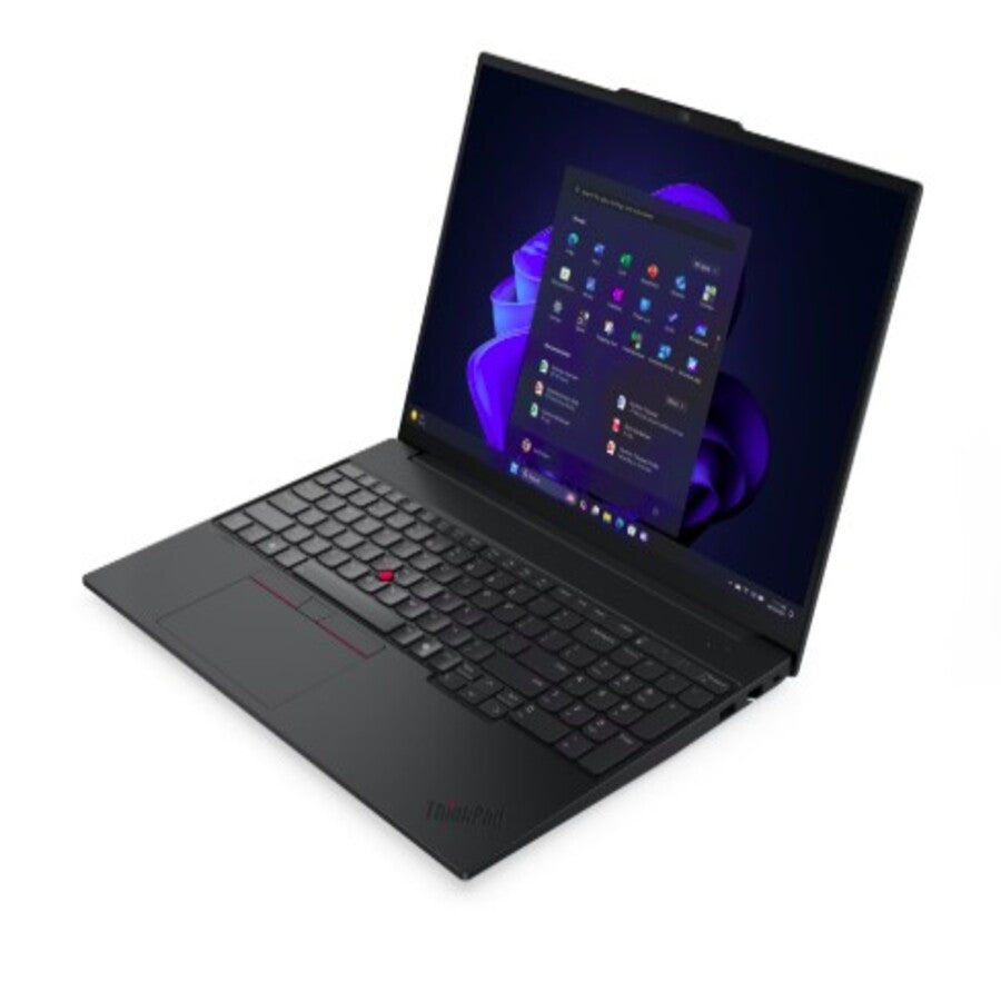 Lenovo ThinkPad E16 Gen 3 (Intel) Intel Core 5 210H Computadora portátil 40.6 cm (16") WUXGA 16 GB DDR5-SDRAM 512 GB SSD Wi-Fi 6E (802.11ax) Windows 11 Pro Español Negro