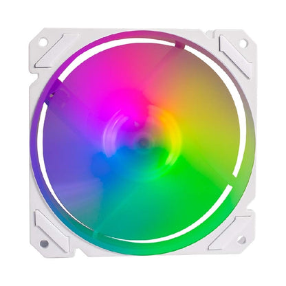 Balam Rush Eolox Blaze EX70KW Gabinete de la computadora Enfriador de aire 12 cm Blanco 1 pieza(s)