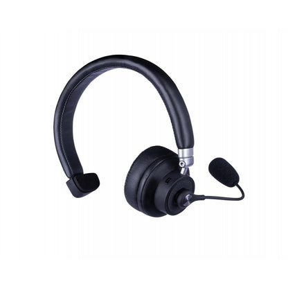 DIADEMA - TECHZONE - TZDIBT01 - MONOAURAL - BLUETOOTH 5.0 - CANCELACION DE RUIDO - DURACION DE BATERIA 6-8 HRS -  NEGRO/PLATA