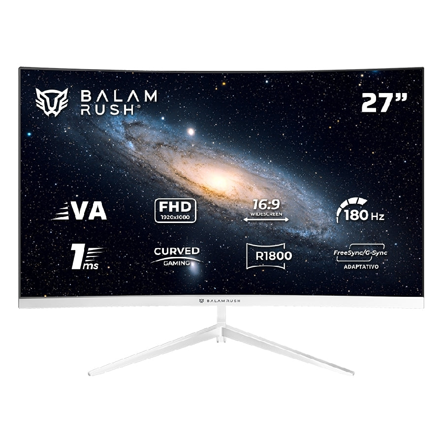 Balam Rush Andromeda MAG27Y monitor de computadora 68.6 cm (27") 1920 x 1080 Pixeles Full HD LED Negro