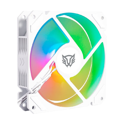 Balam Rush Eolox Blaze EX70KW Gabinete de la computadora Enfriador de aire 12 cm Blanco 1 pieza(s)