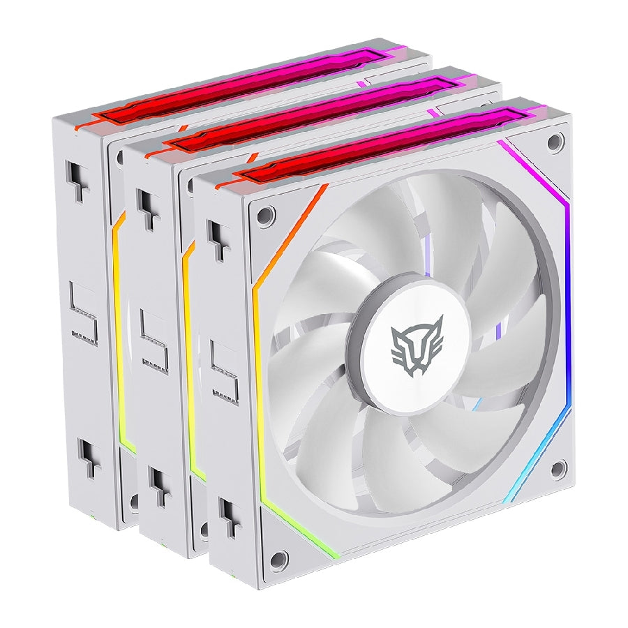Balam Rush Eolox Link EXL95 Gabinete de la computadora Ventilador 12 cm Blanco
