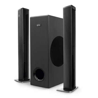 Ghia GSB-014 altavoz para barra de sonido Negro 2.1 canales 100 W