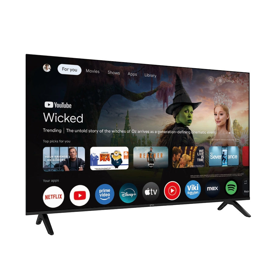 TELEVISION SMART GHIA GOOGLE TV 50 PULG QLED UHD 4K DOLBY AUDIO