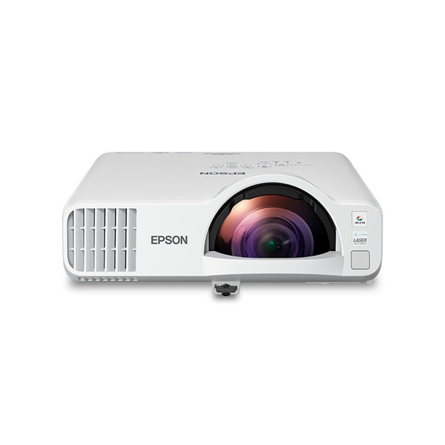 VIDEOPROYECTOR EPSON POWERLITE EB-L210SF, 3LCD, FULL HD, 4000 LUMENES, RED, USB, HDMI, LASER, WIFI MIRACAST, TIRO CORTO