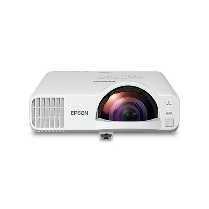 VIDEOPROYECTOR EPSON POWERLITE EB-L210SF, 3LCD, FULL HD, 4000 LUMENES, RED, USB, HDMI, LASER, WIFI MIRACAST, TIRO CORTO