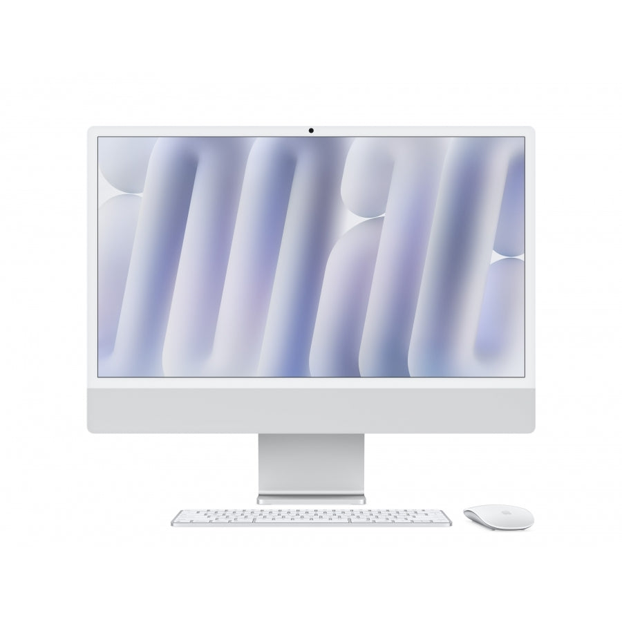 Apple iMac Apple M M4 59.7 cm (23.5") 4480 x 2520 Pixeles PC todo en uno 16 GB 256 GB SSD macOS Sequoia Wi-Fi 6E (802.11ax) Plata