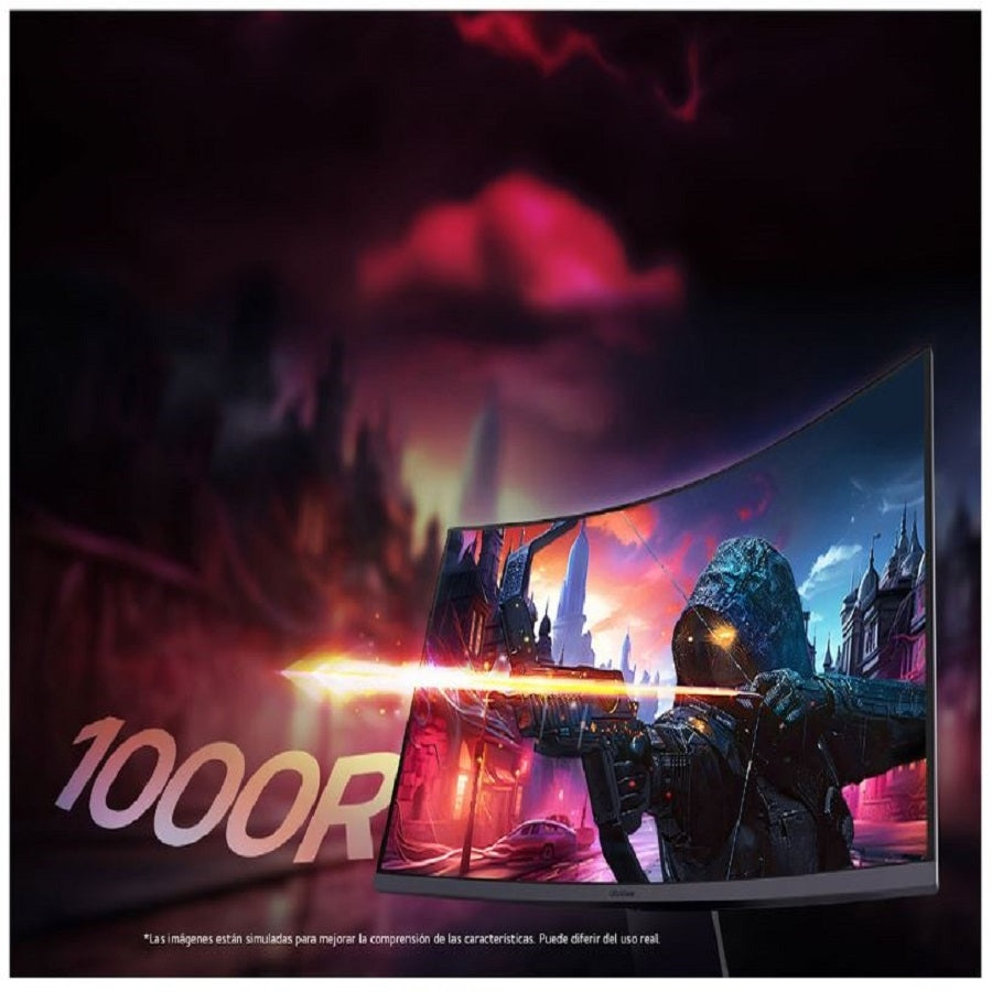 LG 27GS60QC monitor de computadora 68.6 cm (27") 2560 x 1440 Pixeles Full HD LCD Negro