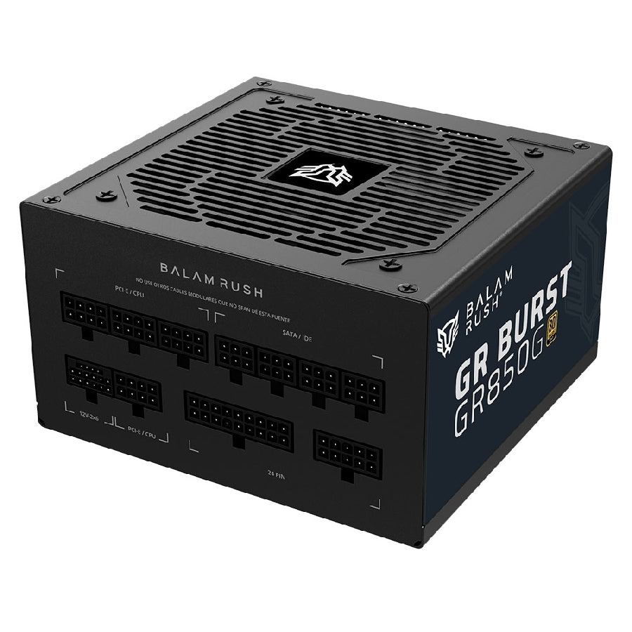 Balam Rush BR-937658 unidad de fuente de alimentación 850 W 24-pines ATX ATX Negro