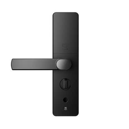 CERRADURA INTELIGENTE CON DETECCIóN DE HUELLA DACTILAR, TARJETA RFID, CONECTIVIDAD WIFI, COMBINACIóN NUMéRICA Y LLAVE FíSICA, DE ALEACIóN DE ALUMINIO Y CRISTAL TEMPLADO.
