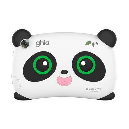TABLET KIDS /A333 PENTACORE/ 7 PULG IPS /4GB RAM/64GB /USB C/2CAM/WIFI/BLUETOOTH/2500MAH/ANDROID 15 /PANDA OJOS VERDES