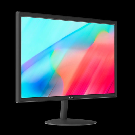 MONITOR ACTECK CAPTIVE LITE CL215 / 21.5 PULGADAS / PLANO / FULL HD 1920 X1080 / 60 HZ  / LED / 5 MS / VGA / HDMI / BOCINAS ESTERO 3W / 3 AÑOS DE GARANTIA / NEGRO / AC-943253