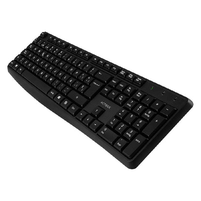 Acteck KT25 teclado Ratón incluido Universal RF inalámbrico Negro