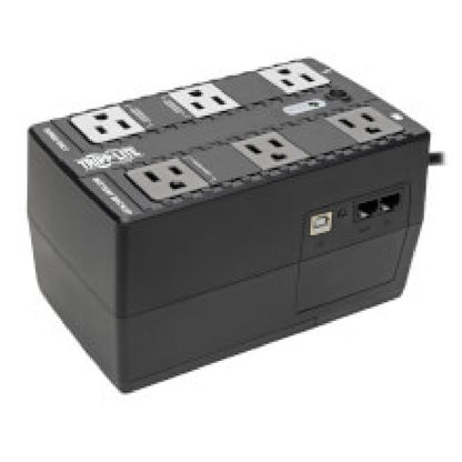 Tripp Lite ECO350UPS sistema de alimentación ininterrumpida (UPS) En espera (Fuera de línea) 0.35 kVA 6 salidas AC